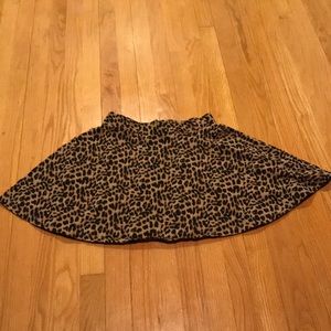 PINK Cheetah Skater Skirt